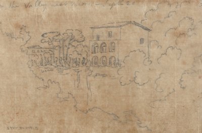 In the Valley near Vietri, 20 September by John Robert Cozens